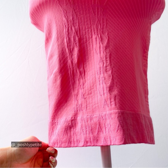 Nike XS hot pink sleeveless mock neck bodycon midi dress - Picture 7 of 16